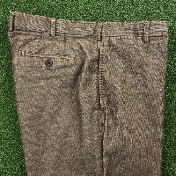 Peter Millar Mens Brown Corduroy Slim Straight - Picture 2 of 8